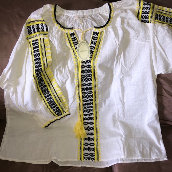 Embroidered Tassel Top - Picture 3 of 4